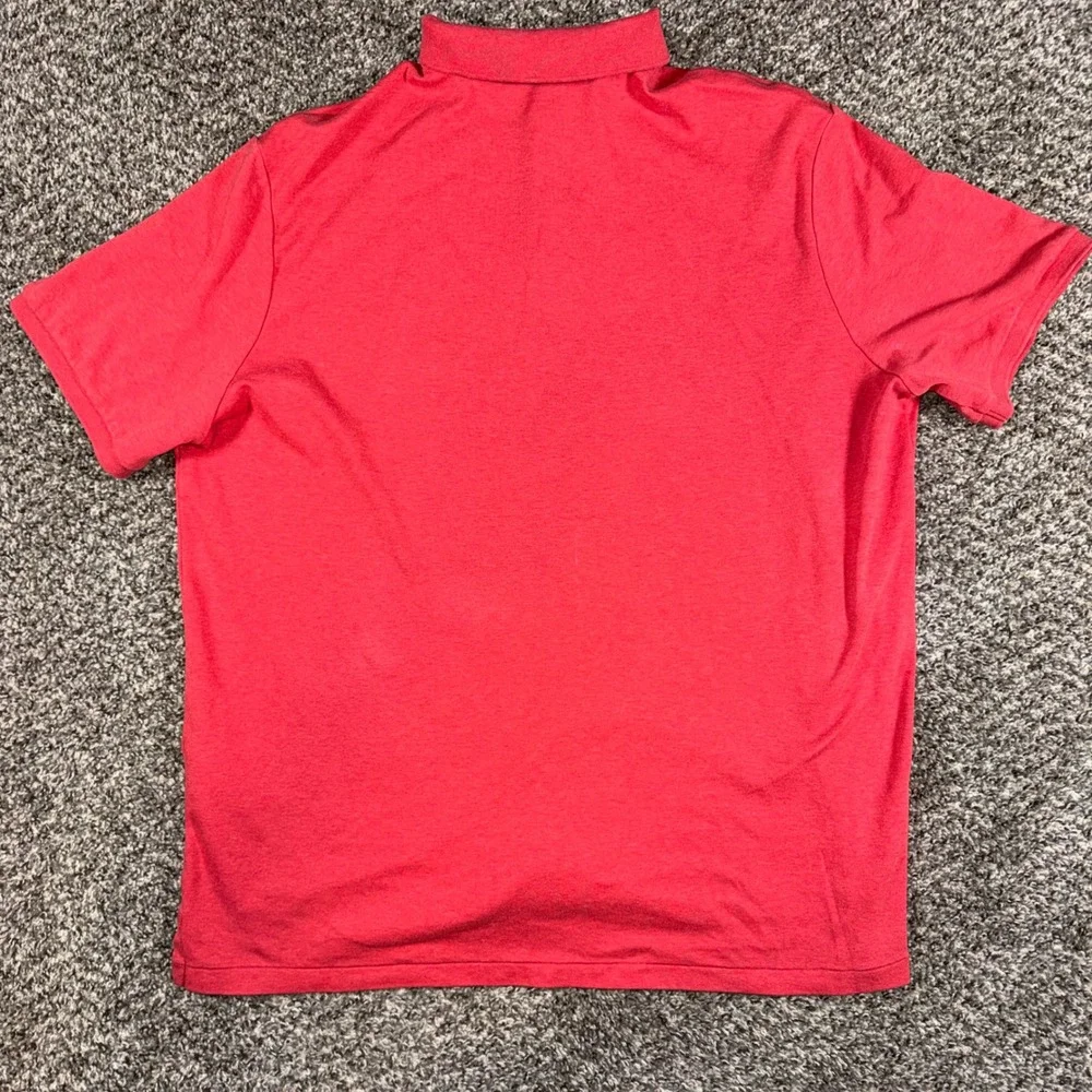 Polo Ralph Lauren Mens XL Classic Fit Red Short Sleeve Cotton Pony Polo Shirt